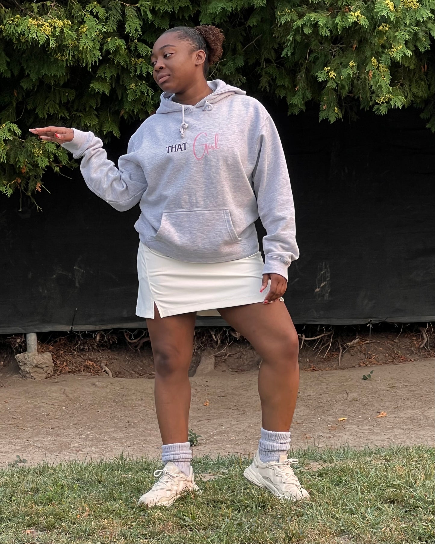 Pre-Order THAT GIRL Hoodie in Grey