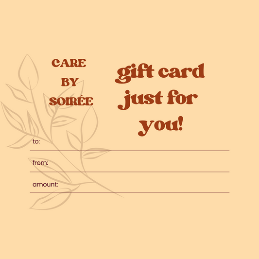 Care by Soirée gift card